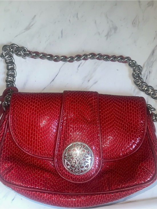 Brighton Handbags - Brighton Cherry Red Nannette Shoulder Bag